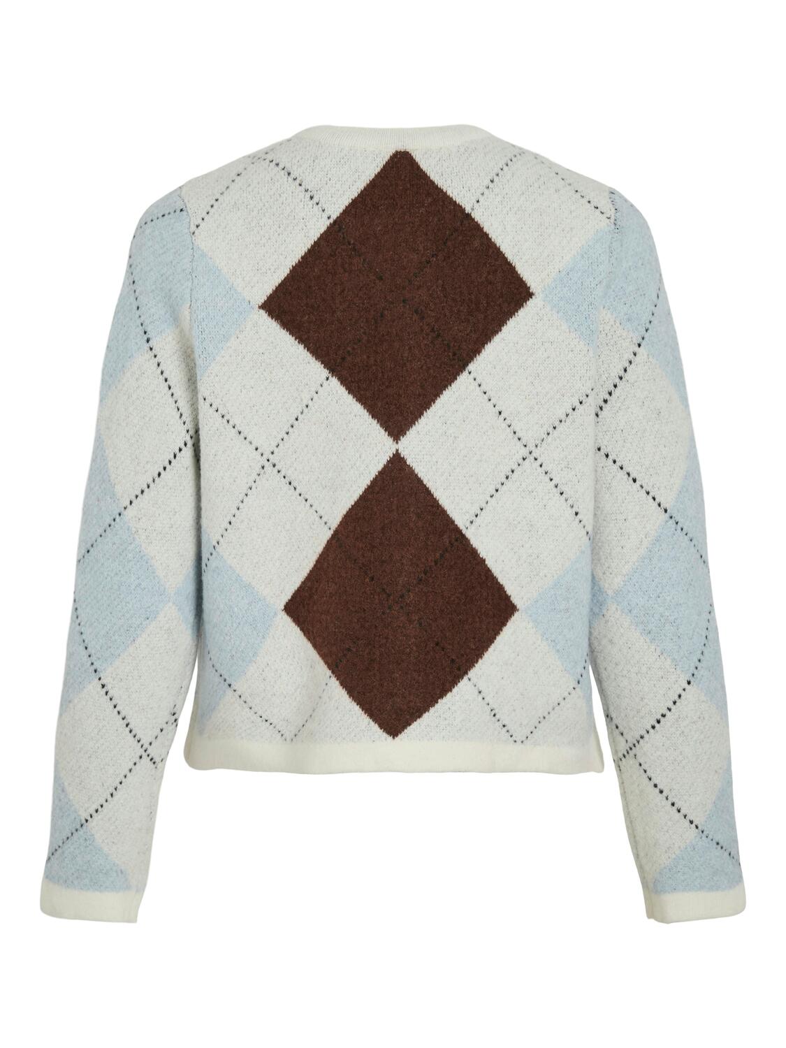 Vikayla check striktrøje - Birch